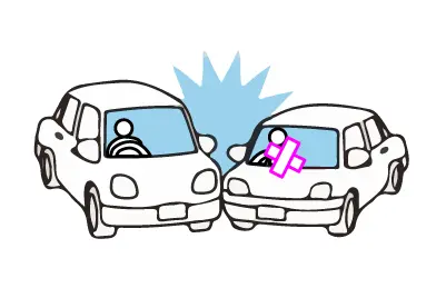 ご契約のお車に搭乗中の事故